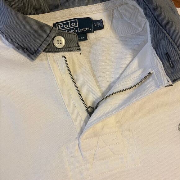 Ralph Lauren Men's Polo Shirt DAMAGE COLLAR Size Medium - Picture 11 of 11